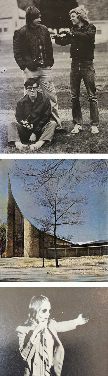 Breck School class photo collage